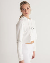 Load image into Gallery viewer, DeJaue Logo Women's Cropped Hoodie
