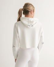Load image into Gallery viewer, DeJaue Logo Women's Cropped Hoodie
