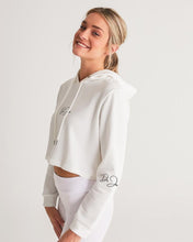Load image into Gallery viewer, DeJaue Logo Women's Cropped Hoodie

